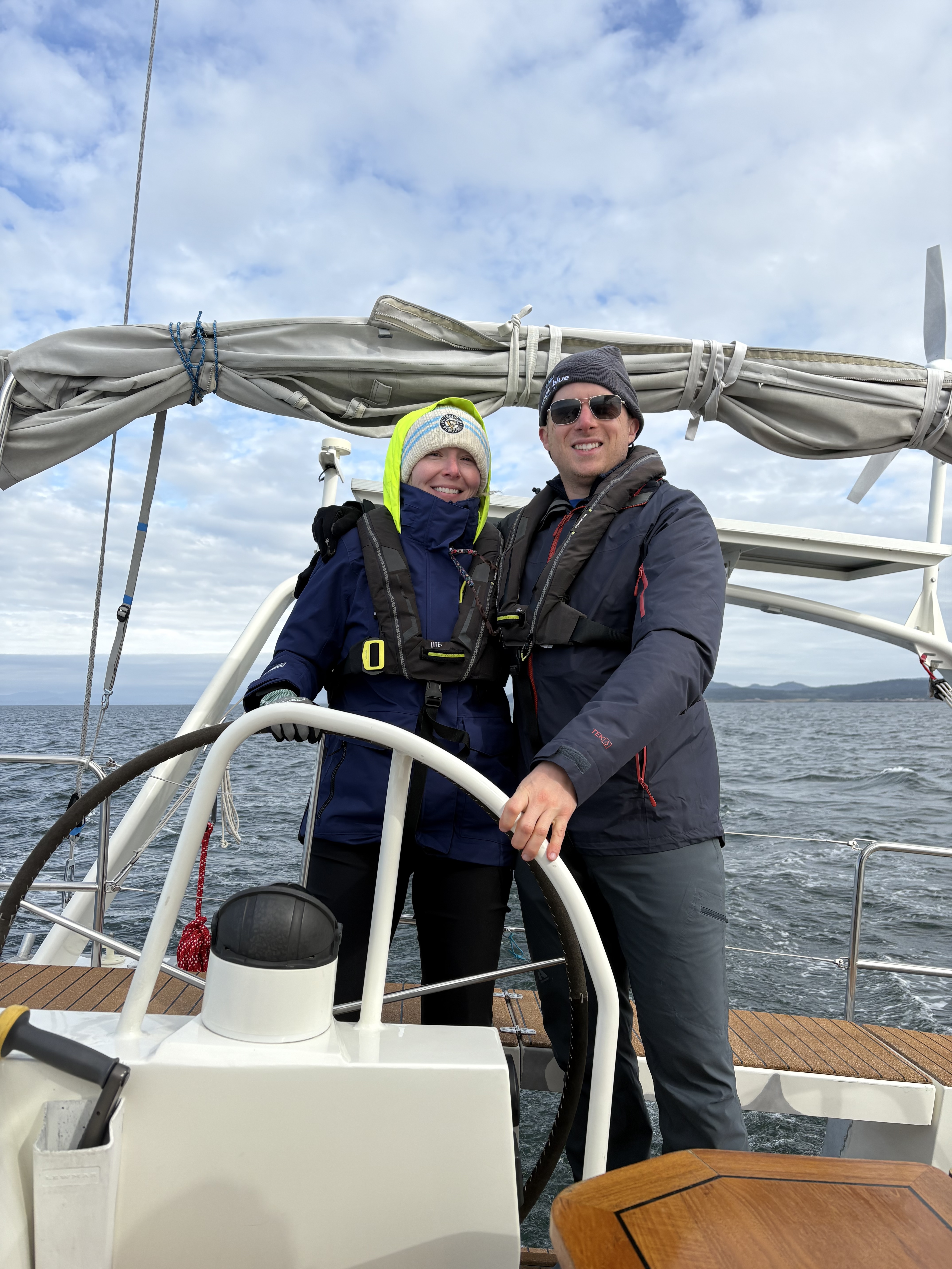 Mike McCulloch sailing